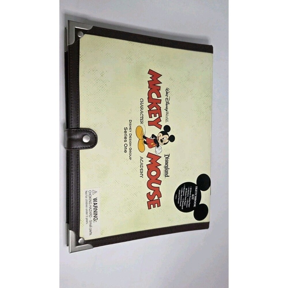 Mickey Mouse Sketchbook Kit, Learn To Draw Mickey!  Series One From Disneyland